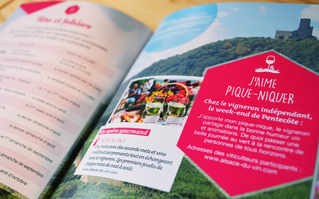 Brochure 36 pages – Destination coeur d’Alsace – Offices de tourismes